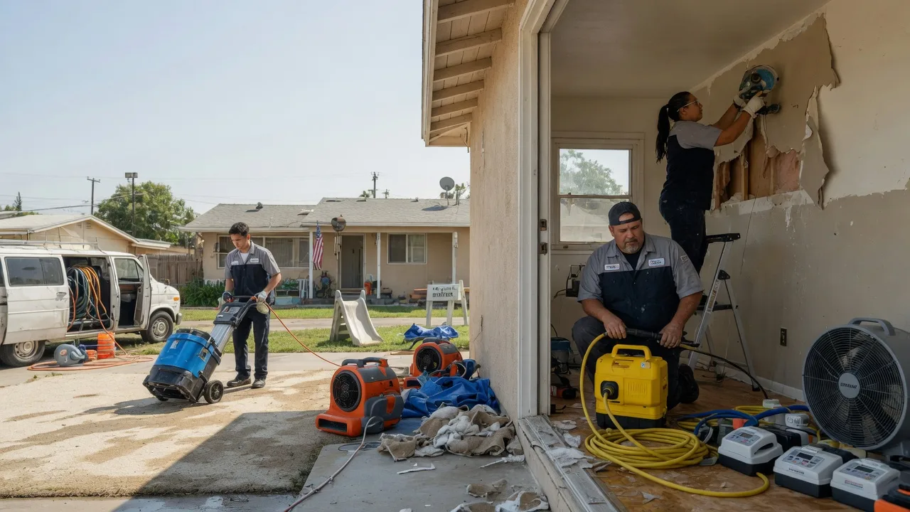 Water Damage Restoration in Irvine, PA near me